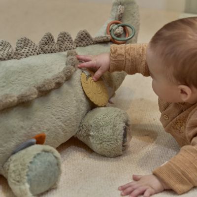 Little Dutch Safari Friends Activiteitenknuffel Krokodil XL Little Dutch Safari Friends Activiteitenknuffel Krokodil XL