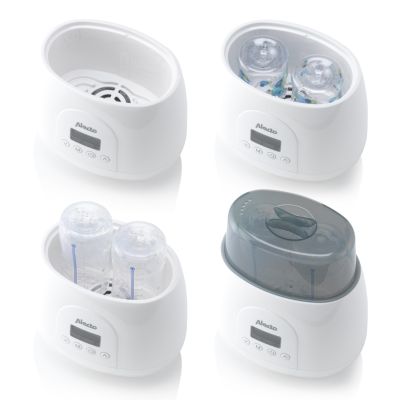 Alecto Flesverwarmer Digitaal Duo - BW700 - White