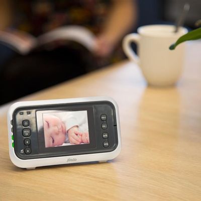 Alecto Babyfoon Beeld Digitaal - DVM75 - 2,4 Inch - Wit Alecto Babyfoon Beeld Digitaal - DVM75 - 2,4 Inch - Wit