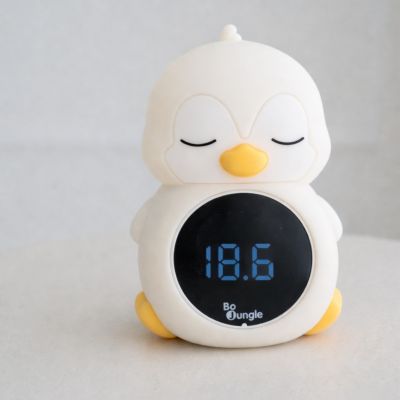 Bo Jungle 3-in-1 Bad- en Slaapkamerthermometer Met Nachtlampje - Pinguïn Bo Jungle 3-in-1 Bad- en Slaapkamerthermometer Met Nachtlampje - Pinguïn