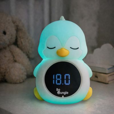 Bo Jungle 3-in-1 Bad- en Slaapkamerthermometer Met Nachtlampje - Pinguïn Bo Jungle 3-in-1 Bad- en Slaapkamerthermometer Met Nachtlampje - Pinguïn