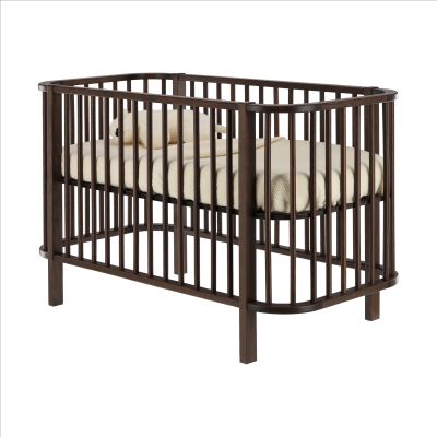 Bopita Milo Ledikant - 60 x 121 cm - Dark Walnut Bopita Milo Ledikant - 60 x 121 cm - Dark Walnut