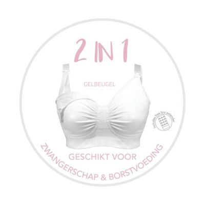 Carriwell Voedingsbeha Carri-Gelbeugel  Wit M