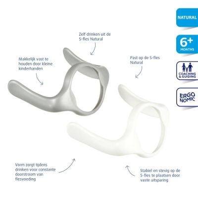 Difrax Handgrepen S-Fles Smal (2 Stuks) Difrax Handgrepen S-Fles Smal (2 Stuks)