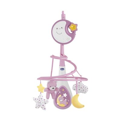 Chicco Next2Dreams Muziekmobiel - First Dreams - Roze Chicco Next2Dreams Muziekmobiel - First Dreams - Roze