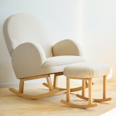 Childhome Schommelstoel - Linnen - Beige Childhome Schommelstoel - Linnen - Beige