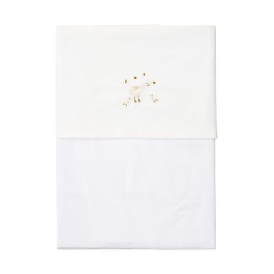 Little Dutch Little Goose Wieglaken Geborduurd - 70 x 100 cm
