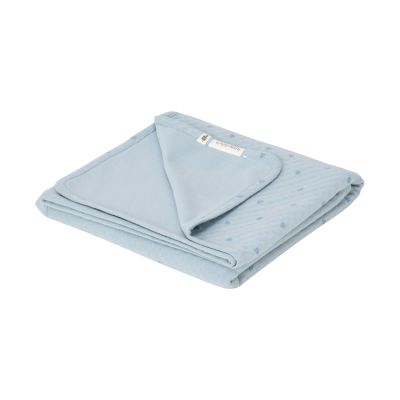 Little Dutch Pure Ledikantdeken - 110 x 140 cm - Denim Blue Little Dutch Pure Ledikantdeken - 110 x 140 cm - Denim Blue