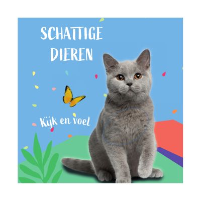 Cuberdon Voelboekje Schattige Dieren