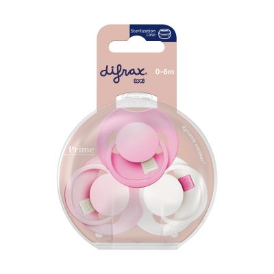 Difrax Lovi Prime Tutti Frutti Fopspeen - 3 Stuks