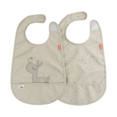 Done By Deer Slab W/Velcro Lalee Sand 2-Pack Done By Deer Slab W/Velcro Lalee Sand 2-Pack