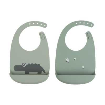 Done By Deer Siliconen Slabbetje - 2 Stuks