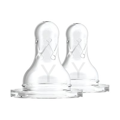Dr. Brown's Flesspeen Standaard Hals Y-Cut 2-Pack