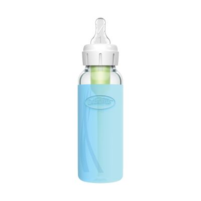 Dr. Brown's Flesbeschermer Standaard Hals Blauw 250ml Dr. Brown's Flesbeschermer Standaard Hals Blauw 250ml