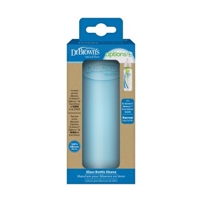 Dr. Brown's Flesbeschermer Standaard Hals Blauw 250ml Dr. Brown's Flesbeschermer Standaard Hals Blauw 250ml