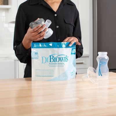 Dr. Brown's Magnetron Sterilisatie Zakjes 5-Pack