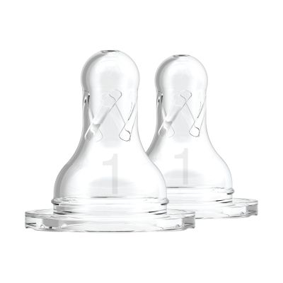 Dr. Brown's Flesspeen Standaard Hals Fase 1 2-Pack