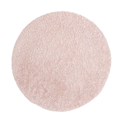 Baby's Only Hoeslaken Boxmatras Rond - Snow - Oud Roze - Ø90 cm