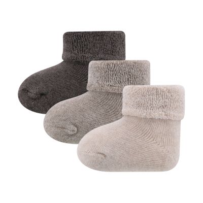 Ewers Uni / Strepen Baby Sokken Mt. One