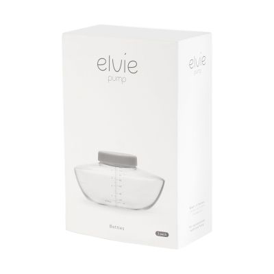 Elvie Pump Borstkolf Flessen (3-Pack) Elvie Pump Borstkolf Flessen (3-Pack)