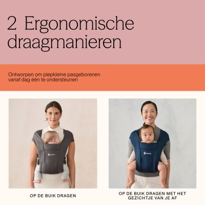 Ergobaby Draagzak Embrace Cream Ergobaby Draagzak Embrace Cream