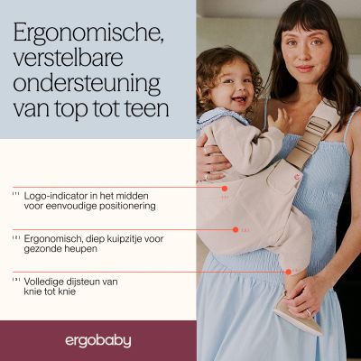 Ergobaby Upsie Sling Draagzak - Natural Beige Ergobaby Upsie Sling Draagzak - Natural Beige