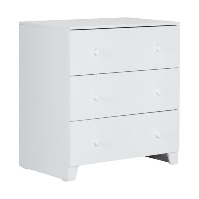 Europe Baby Sarah Ledikant 60 x 120 cm/Commode 3 Laden - Wit Europe Baby Sarah Ledikant 60 x 120 cm/Commode 3 Laden - Wit
