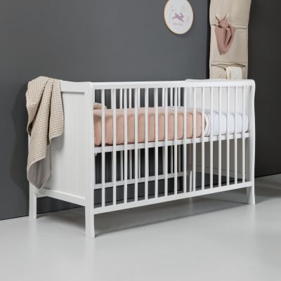 Europe Baby Sarah II Ledikant 60 x 120 cm - Mat Wit
