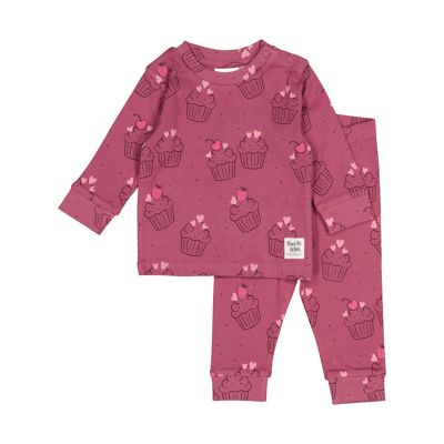 Feetje Chloe Cupcake Premium Pyjama - Maat 68 - Violet Feetje Chloe Cupcake Premium Pyjama - Maat 68 - Violet