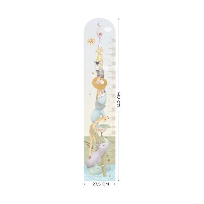 Little Dutch Groeimeter Muursticker - Safari Little Dutch Groeimeter Muursticker - Safari