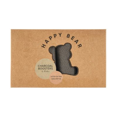 HappyBear Boosters Set Charcoal 4Stuks