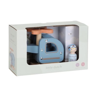 Little Dutch Helicopter - Blauw