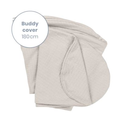 Doomoo Hoes voor Voedingskussen Buddy - Tetra Jersey Sand