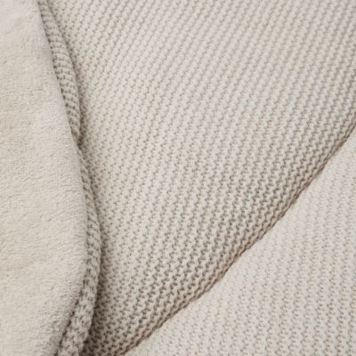 Jollein Boxkleed Basic Knit - 95 cm rond - Nougat Jollein Boxkleed Basic Knit - 95 cm rond - Nougat