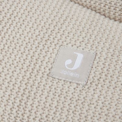 Jollein Boxkleed Basic Knit - 95 cm rond - Nougat Jollein Boxkleed Basic Knit - 95 cm rond - Nougat
