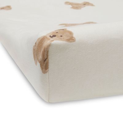 Jollein Aankleedkussenhoes - Jersey - 50 x 70 cm - Teddy Bear Jollein Aankleedkussenhoes - Jersey - 50 x 70 cm - Teddy Bear