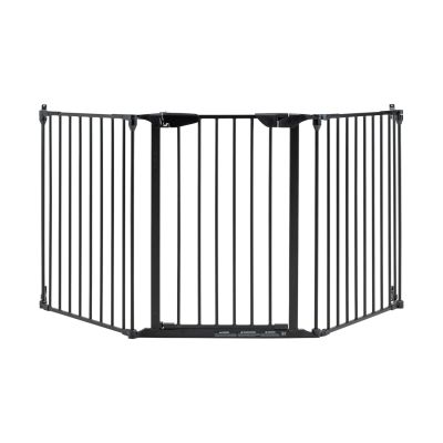 Kidsriver Veiligheidsrek Metaal Zwart - 86-201cm