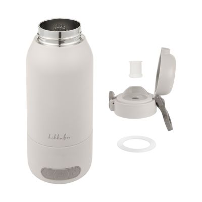 Kikkaboo Draagbare Water- en Melkverwarmer - 500 ml - Beige Kikkaboo Draagbare Water- en Melkverwarmer - 500 ml - Beige