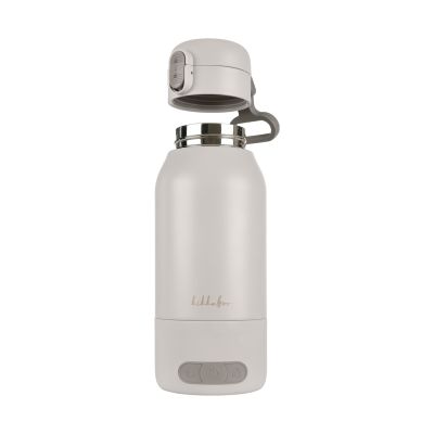 Kikkaboo Draagbare Water- en Melkverwarmer - 500 ml - Beige Kikkaboo Draagbare Water- en Melkverwarmer - 500 ml - Beige