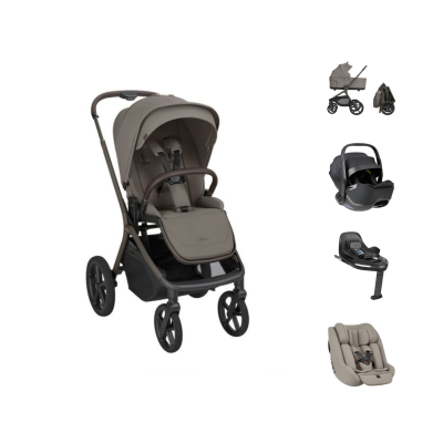 Kikkaboo Goya 5-in-1 Kinderwagen Platinum