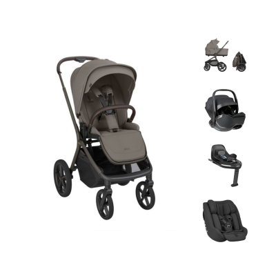Kikkaboo Goya 5-in-1 Kinderwagen Platinum
