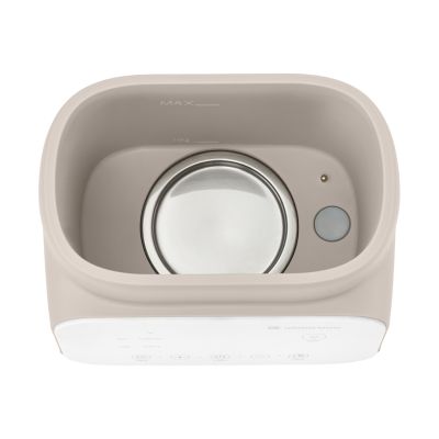 Kikkaboo Handy 4-in-1 Dubbele Flessenwarmer - Beige Kikkaboo Handy 4-in-1 Dubbele Flessenwarmer - Beige