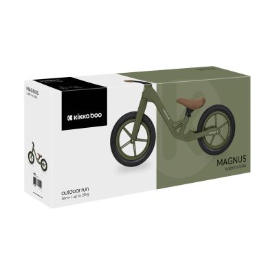 KikkaBoo Magnus Loopfiets - Groen KikkaBoo Magnus Loopfiets - Groen