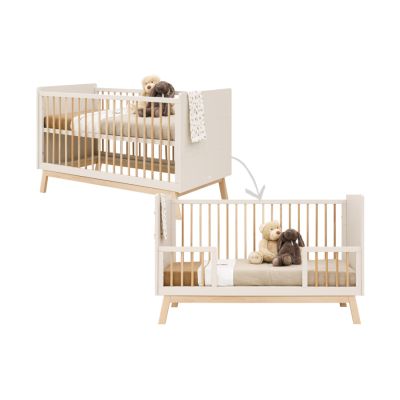 Bopita Ledikant 70 x 140 - Lines - Dune/Natural Bopita Ledikant 70 x 140 - Lines - Dune/Natural