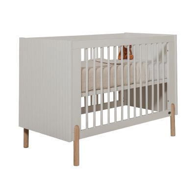 TWF Ledikant 60 x 120 - Commode XL 3 Laden 1 Deur Curve TWF Ledikant 60 x 120 - Commode XL 3 Laden 1 Deur Curve
