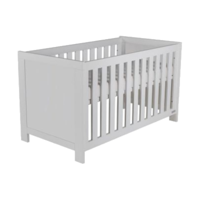 Interbaby Ledikant 70 x 140 - Commode 3 Laden Malmo Wit Interbaby Ledikant 70 x 140 - Commode 3 Laden Malmo Wit