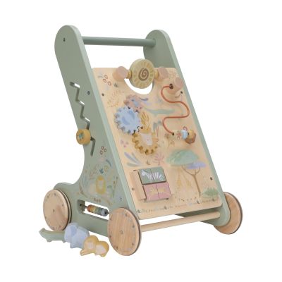 Little Dutch Safari Friends Activiteiten Loopwagen Little Dutch Safari Friends Activiteiten Loopwagen
