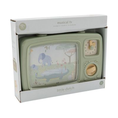 Little Dutch Safari Friends Muziek TV - Groen