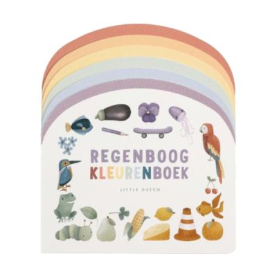 Little Dutch Regenboog Kleurenboek








