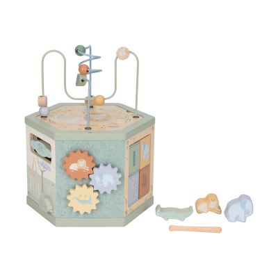 Little Dutch Safari Friends Activiteitenkubus Little Dutch Safari Friends Activiteitenkubus